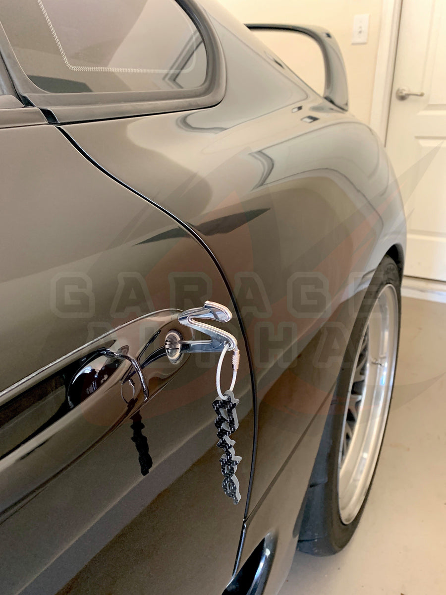 Toyota Supra [MKIV] "S" Titanium Key Blank Garage Alpha