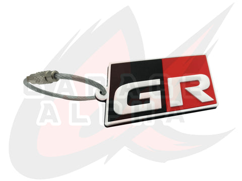 Gazoo Racing 'GR' Keychain - Toyota GR Supra MKV, GR86, Yaris, Corolla, GR Four