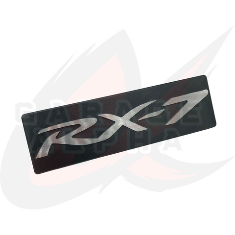 Mazda RX-7 [FC3S/FD3S] Modern Logo Aluminum Emblem